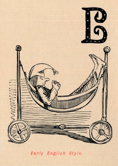 نمط اللغة الإنجليزية المبكرة ، c1860 ، c1860 بواسطة جون ليتش