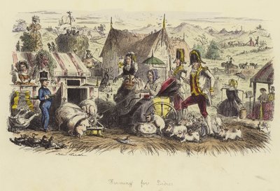 الزراعة للسيدات بواسطة John Leech