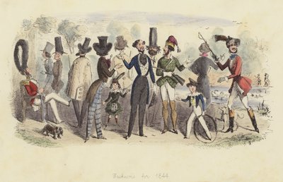 أزياء لعام 1844 بواسطة جون ليتش