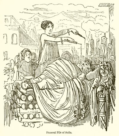 كومة جنازة سولا بواسطة John Leech