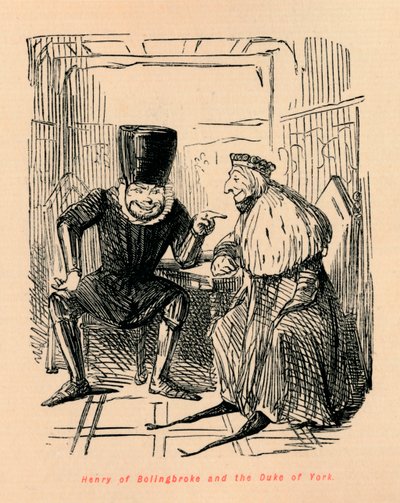 هنري بولينجبروك ودوق يورك ، c1860 ، c1860 بواسطة جون ليتش