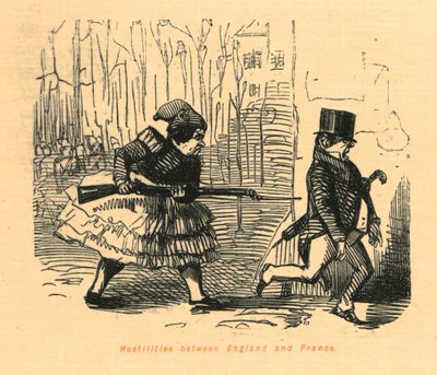 الأعمال العدائية بين إنجلترا وفرنسا ، 1897. بواسطة جون ليتش