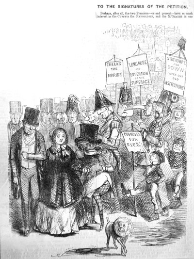كيف يمكن أن يبدو الموكب التخطيطي ، 1848 بواسطة جون ليتش