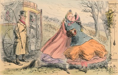 وصول الآنسة شانون إلى قاعة بالدون ، 1855. بواسطة جون ليتش