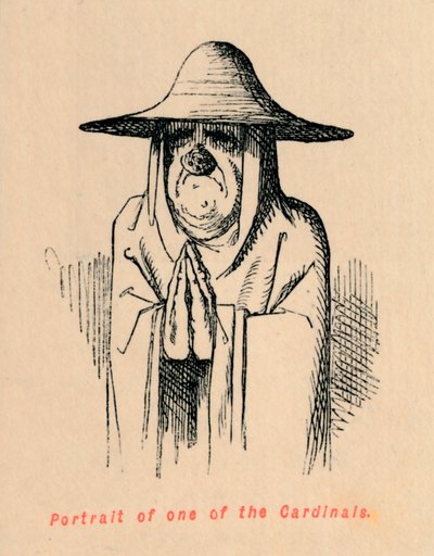 صورة لأحد الكرادلة ، c1860 ، c1860 بواسطة جون ليتش