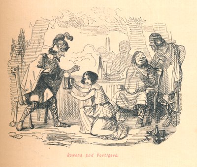 روينا وفورتيجرن ، c1860 ، c1860. بواسطة جون ليتش