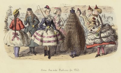 بعض أزياء البحر لعام 1863 بواسطة جون ليتش