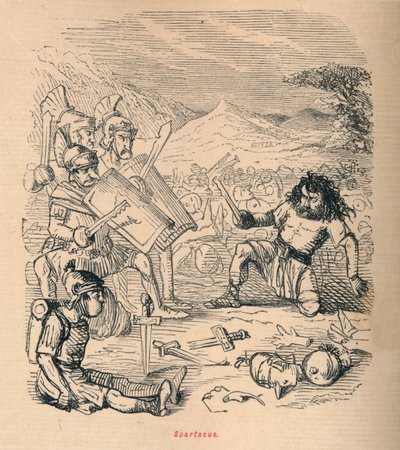 سبارتاكوس ، 1852 بواسطة جون ليتش