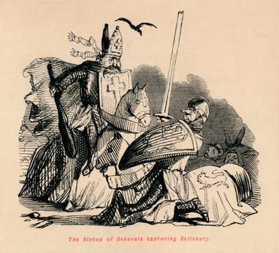 أسقف Beauvais القبض على سالزبوري ، c1860 ، c1860 بواسطة جون ليتش
