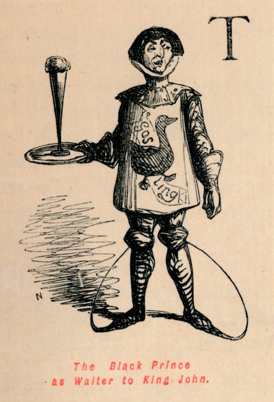 الأمير الأسود كنادل للملك جون ، c1860 ، c1860 بواسطة جون ليتش