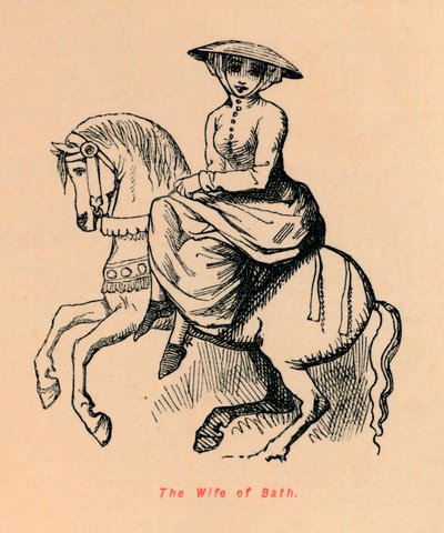 زوجة باث ، c1860 ، c1860 بواسطة جون ليتش