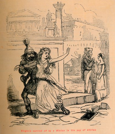 حملت فرجينيا من قبل مينيون في أبيوس ، 1852 بواسطة جون ليتش