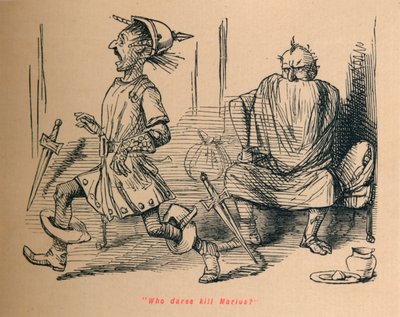 من يجرؤ على قتل ماريوس ، 1852 بواسطة جون ليتش