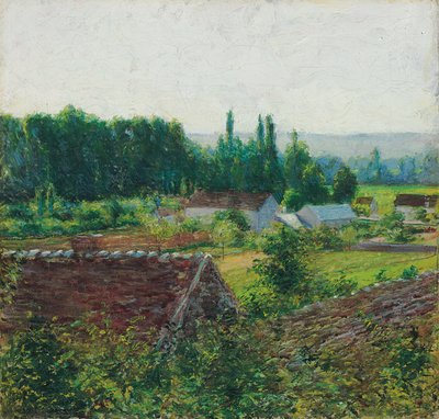 المزارع في جيفيرني ، c.1890 بواسطة جون ليزلي بريك