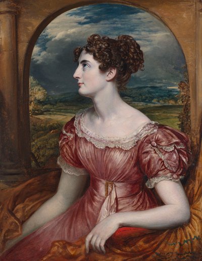 Miss Puxley [1826 ، الأكاديمية الملكية للفنون ، لندن ، كتالوج المعرض] بواسطة جون لينيل