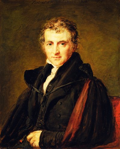 السير أوغسطس وول كالكوت (1799-1844) 1847 (زيت على لوح) بواسطة جون لينيل