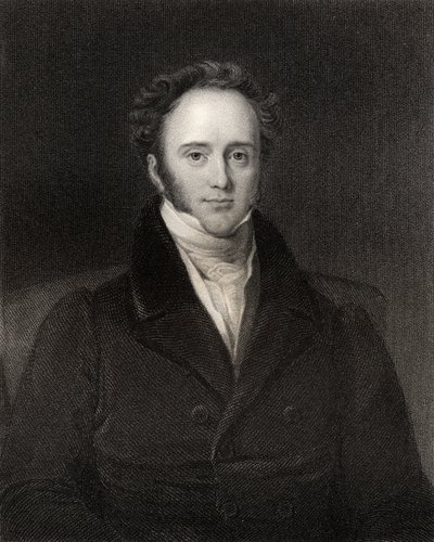 هنري جون تمبل ، 3rd Viscount Palmerston ، محفورة بواسطة HR Cook (fl.1813-47) ، من "معرض الصور الوطنية ، المجلد الرابع" ، تم نشره عام 1835 بواسطة John Lucas