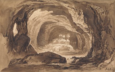 دفن سارة بواسطة John Martin