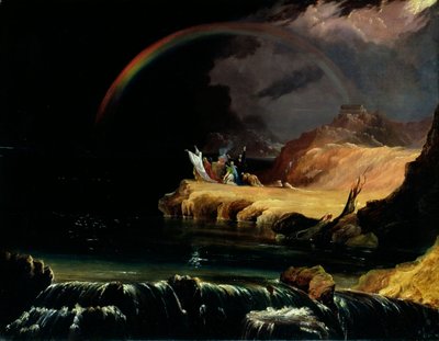 العهد ، حوالي عام 1843 (زيت على قماش) بواسطة جون مارتن