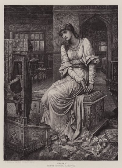 إيلين بواسطة جون Melhuish Strudwick