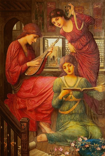 في الأيام الذهبية ، بواسطة جون Melhuish Strudwick