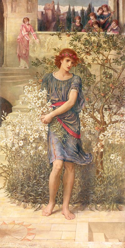 نزل حبيبي إلى حديقته من أغنية الأغاني بواسطة جون Melhuish Strudwick