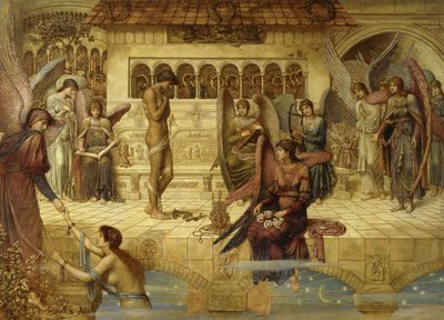أسوار بيت الله بواسطة جون Melhuish Strudwick