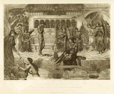 أسوار بيت الله بواسطة جون Melhuish Strudwick