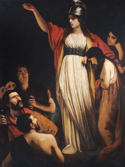 Boadicea يسكن البريطانيين بواسطة جون أوبي