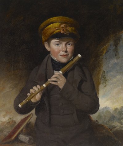 جون جورني ، عازف الناي الصغير ، c.1800 بواسطة جون أوبي