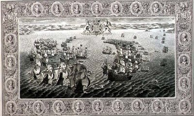 أرمادا (نقش على نسيج) بواسطة جون باين
