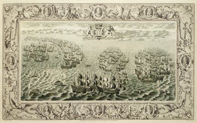أرمادا (نقش من نسيج) ، 1739 بواسطة جون باين