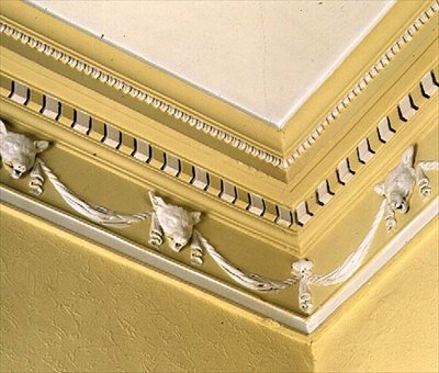 إفريز كلاسيكي جديد من غرفة الطعام ، Belle Isle ، Windermere ، 1774 بواسطة جون بلاو