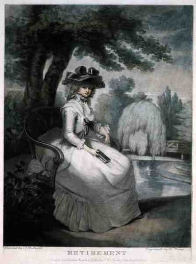 التقاعد ، نقش ويليام وارد (1766-1826) ، حانة. من قبل الفنان بواسطة جون رافائيل (بعد) سميث