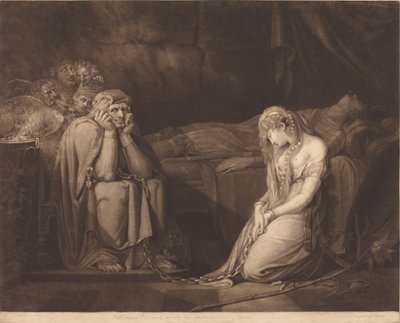 Belisane و Parcival تحت سحر أورما ، 1782. بواسطة جون رافائيل سميث