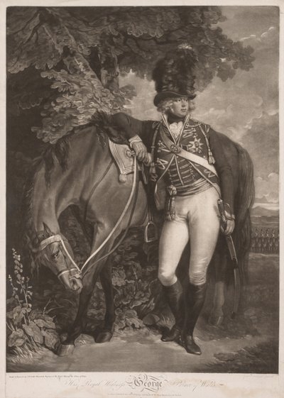 جورج أمير ويلز 1792. بواسطة جون رافائيل سميث