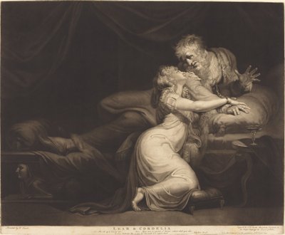 لير وكورديليا ، 1784. بواسطة جون رافائيل سميث