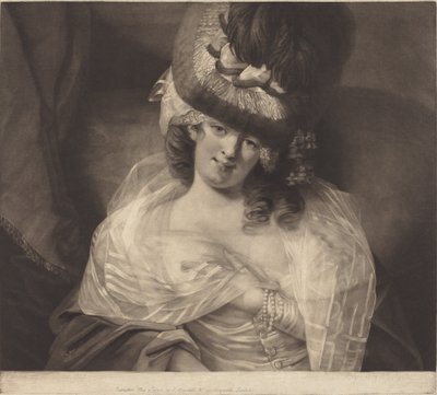 الحب في عينيها يجلس يلعب ، 1778. بواسطة جون رافائيل سميث