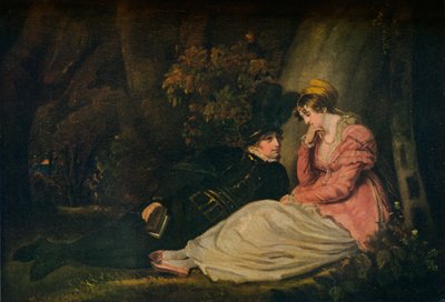 باولو وفرانشيسكا ، c1779 بواسطة جون رافائيل سميث