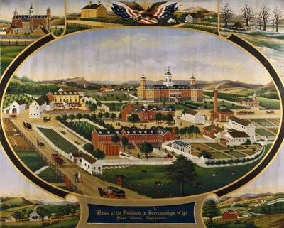 مناظر للمباني والمحيطات في مقاطعة بركس ألمشوس ، بواسطة جون راسموسن