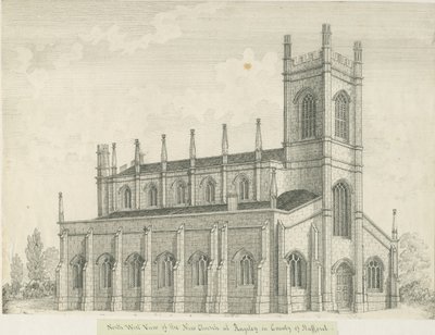 كنيسة روجلي بواسطة جون روبرت Fernyhough