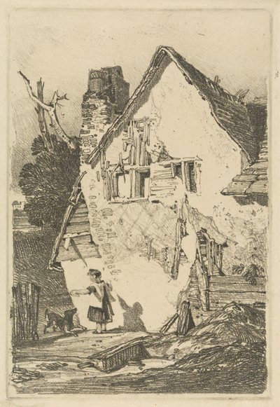 لاكينهام ، c.1808 (الحفر الناعم) بواسطة جون سيل كوتمان