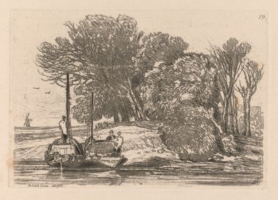 الدراسات مجانية اللوحة 19 ، Postwick Grove ، Norfolk ، 1838. بواسطة جون سيل كوتمان