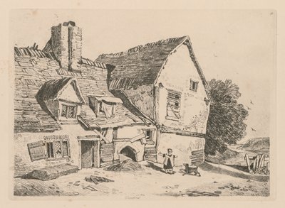 الدراسات مجانية اللوحة 38 ، عرض في Deptford ، 1838. بواسطة جون سيل كوتمان