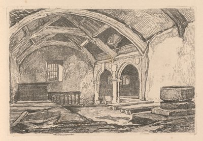 الدراسات مجانية اللوحة 42 ، Capel Carrig ، vonshire ، 1838. بواسطة جون سيل كوتمان