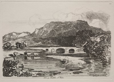 الدراسات مجانية Tan y Beolch ، شمال ويلز ، 1838. بواسطة جون سيل كوتمان