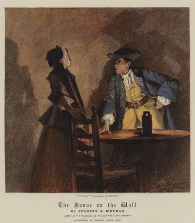 البيت على الحائط (chromolitho) بواسطة جون سيمور لوكاس