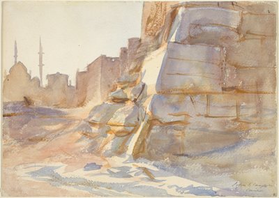 القاهرة ج. 1891. بواسطة جون سينغر سارجنت
