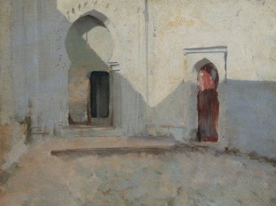 فناء ، تطوان ، المغرب ، 1879-1880 بواسطة جون سينغر سارجنت