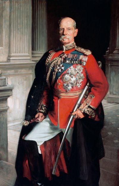 Portrait of Frederick Sleigh Roberts, first Earl Roberts (1832-1914), British general بواسطة جون سينغر سارجنت